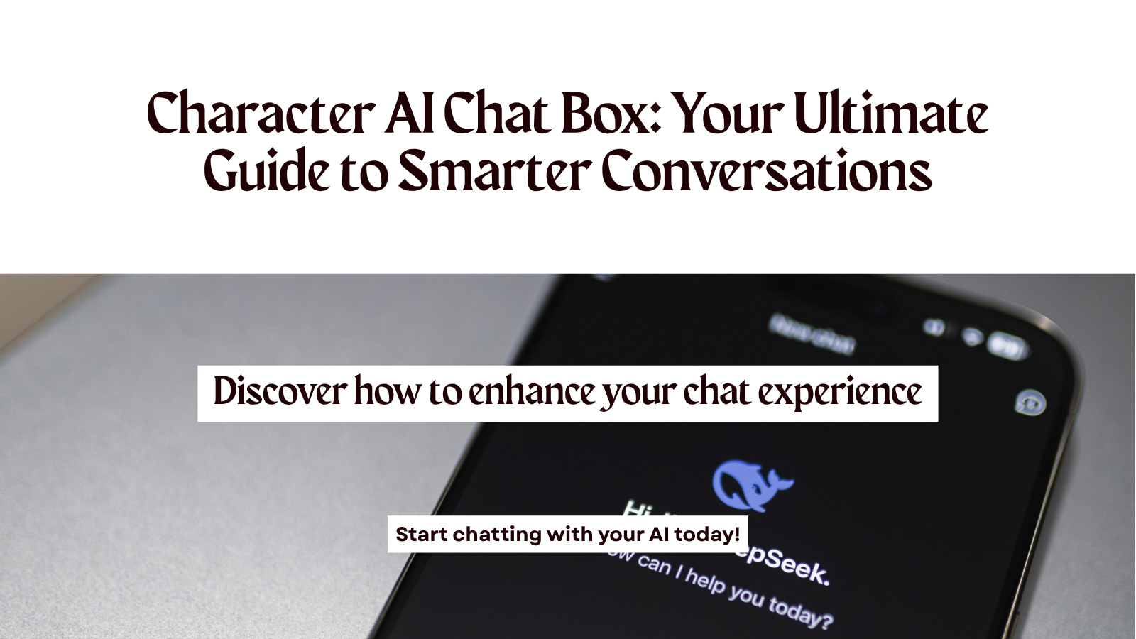 Character AI Chat Box interface with a user chatting with a custom AI character on screen